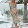 Not Like You Maxi Dress Green