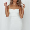 Dine And Dash Dress White