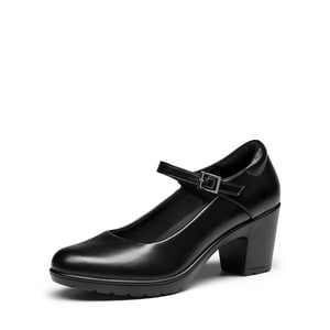 DREAM PAIRS  Stand All Day Pumps  Edenia Round Toe Mary Jane Pumps