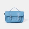The Soft Satchel - Cloud Blue Calf Grain
