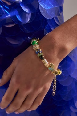 AKIRA Spaced Out Charm Bracelet
