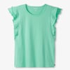 Layered Sleeve Tank - Turquoise