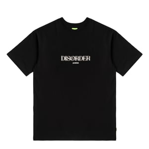 Postal Disorder Print Back Print Tee Black