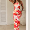 Sweet Serendipity Midi Dress Red