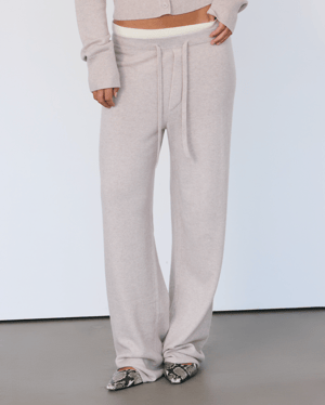 Tove Layered Cashmere Pant - XL