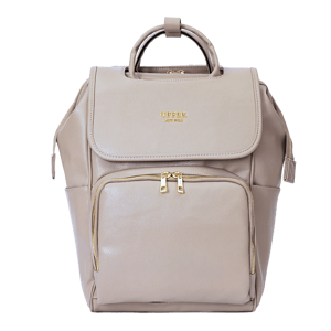 La Madison II - Work & Play Commuter Backpack - Silvery Grey--pebble shore