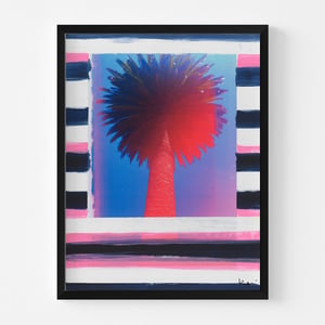 Palm Stripe No. 1 Mixed Media Photograph
