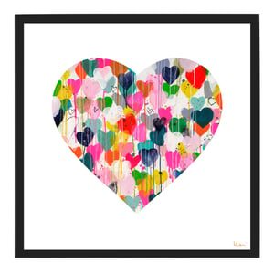 Crazy In Love Inside Out Art Print