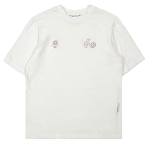 Purple Mountain Observatory Globe Tee White