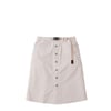 Gramicci Womens Buttoned Down Midi Skirt Bone