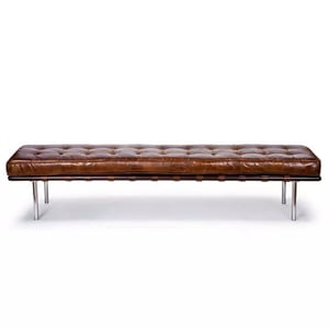 Tufted Gallery Bench