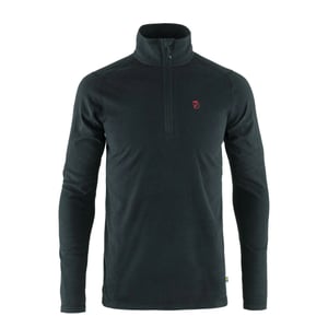 Fjallraven Pine Half Zip Microfleece Black