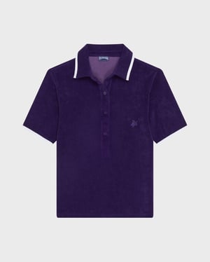 Vilebrequin - Women Terry Polo Solid - Polo - Lizea - Purple - Size XL