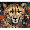 Cheetah in the Wild-flowers_R