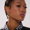 AKIRA Big Heart Earrings