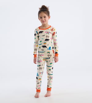 On The Lake Kids Pajama Set