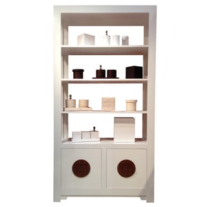 Shanghai Loft Etagere With Double File Drawers