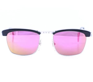 Persol S9 Black Iridium Lenses - Black/Silver / Iridium / Classic