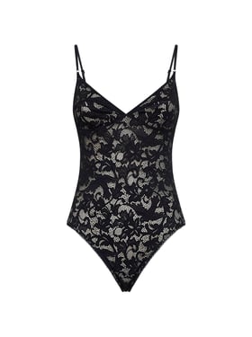 ZIMMERMANN | Black lace sleeveless bodysuit | Women | 4