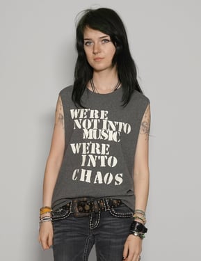 We're into Chaos' Vest in Grey