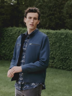 Robert Graham Artino Leather Jacket