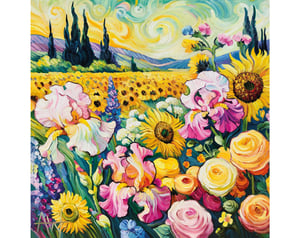 Honeyburst Blooms - Free Form_MDRSF