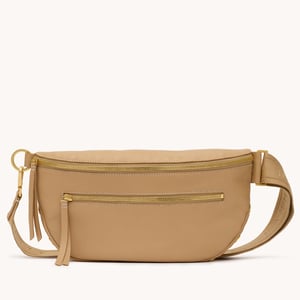 Hammitt Charles Crossbody Toasty Sand Brushed Gold Lrg