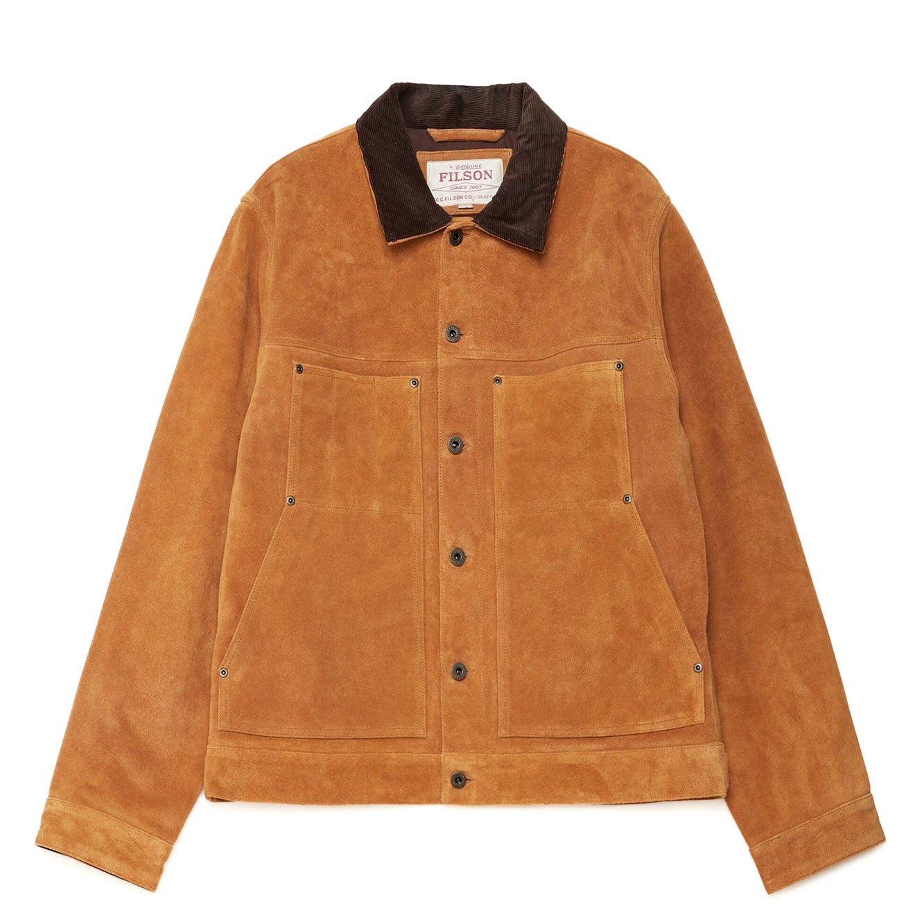 Filson Roughout Short Cruiser Saddle Brown