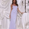 Aurora Serenade Halter Maxi Dress Lilac