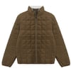 Taion Womens Down Boa Reversible Jacket Olive / Ivory