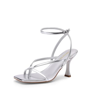 DREAM PAIRS Women   s Chic Strappy Thong Stiletto Sandals