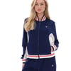 Silvana Iconic Baseball Track Top - L