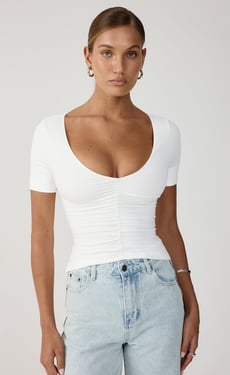 Kohen Top (White) - US 0