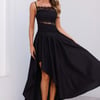 Black Tie Chic Maxi Dress Black