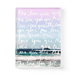 Sand + Soul Sunset Art Print