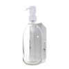 White Single  Wall Mounted Soap Dispenser