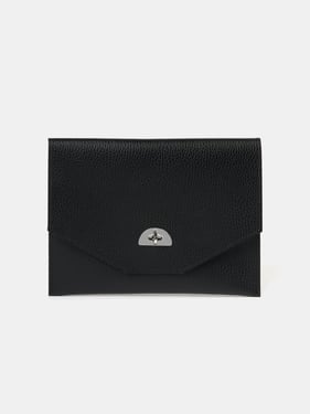 The Twist Lock Pouch - Black Celtic Grain