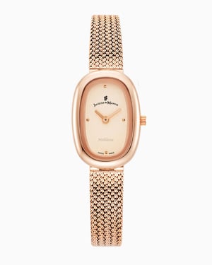 Noblesse 20x28.5mm Two-hands Rosegold-tone Rosegold dial Stainless steel swiss watch - 20 x 28.5 mm