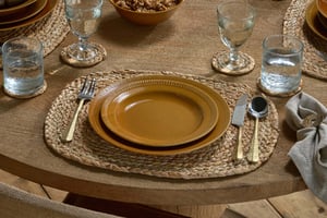nkuku Nuwara Side Plate | Tableware | One Size | Mustard