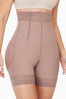 BBL Effect Daily High Waist Shorts - Cocoa / 2XL