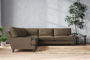 nkuku Marri Corner Sofa | Make To Order | Grand | Brera Linen Chesnut