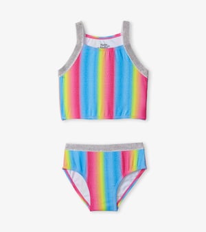 Jelly Bean Rainbow Tankini Set