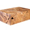 Teak Slice Coffee Table, Rectangle
