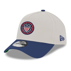 Adult New Era USA 9Forty Retro 1986 Crest Off-White Hat