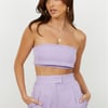 Blind Love Crop Lilac