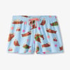 Women's Happy Otters Cotton Pajama Shorts