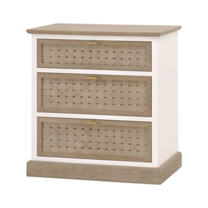 Weave Smoke Gray Oak Entry Cabinet