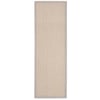 Sisal Boucle Soft Grey Runner - 67x200cm
