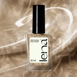 LENA Breathable & Water-Permeable Halal Nail Polish - I Look A Million - LE36