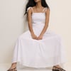 White Crystal Maxi Skirt